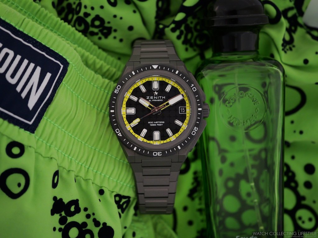 Insider: Zenith DEFY Extreme Diver 'Shadow' Edition. Light as a